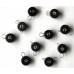 Груз ушастый рыбацкий, таблетка (эксцентрик) цвет Silvereyes Black, 10шт в уп., вес 5г